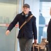 Exclusif - Daniel Craig arrive à l'aéroport de JFK à New York, le 29 mars 2019.