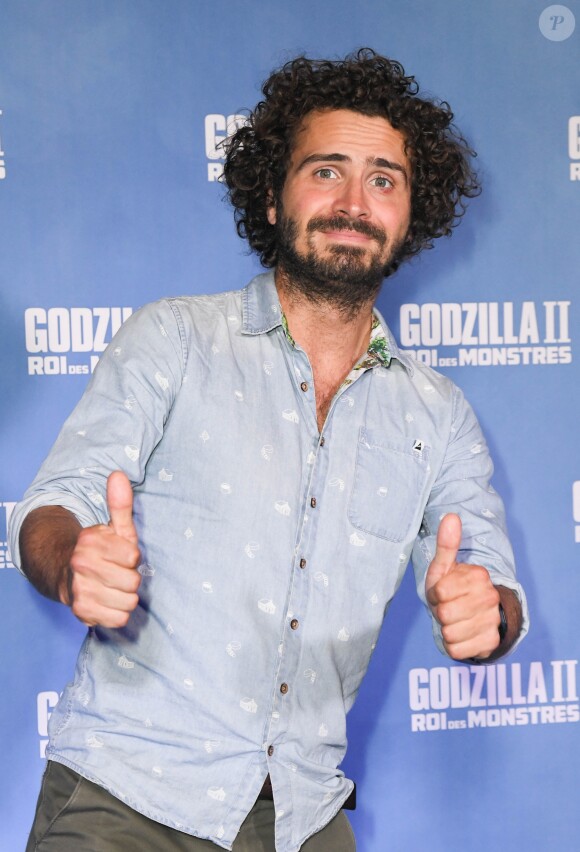 Maxime Musqua à l'avant-première du film Godzilla II Roi des Monstres au cinéma Le Grand Rex à Paris, France, le 26 mai 2019. © Coadic Guirec/Bestimage