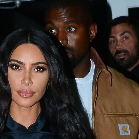 Exclusif - Kim Kardashian et Kanye West à la sortie du restaurant "Giorgio Baldi" à Los Angeles, le 23 mai 2019.