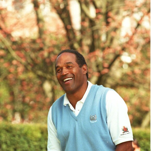 OJ Simpson à Selsdon Park en mai 1996.