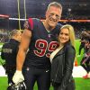 J. J. Watt des Houston Texans (NFL) a demandé en mariage sa compagne Kealia Ohai en mai 2019. Photo Instagram du 26 octobre 2018.