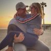 J. J. Watt des Houston Texans (NFL) a demandé en mariage sa compagne Kealia Ohai en mai 2019. Photo Instagram du 22 mars 2019, pour le 30e anniversaire du footballeur.