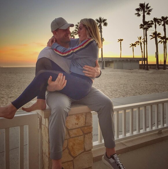 J. J. Watt des Houston Texans (NFL) a demandé en mariage sa compagne Kealia Ohai en mai 2019. Photo Instagram du 22 mars 2019, pour le 30e anniversaire du footballeur.