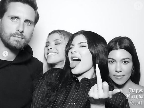 Sofia Richie, Kylie Jenner et Kourtney Kardashian assistent à la soirée d'anniversaire de Scott Disick. Le 26 mai 2019.
