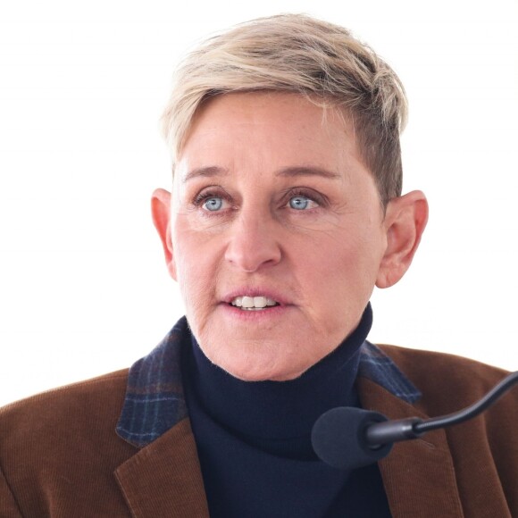 Ellen DeGeneres - La chanteuse Pink (Alecia Beth Moore) reçoit son étoile sur le Walk of Fame à Hollywood, Los Angeles, le 5 février 2019. Elle a reçu la 2656ème étoile dans la catégorie "Recording".