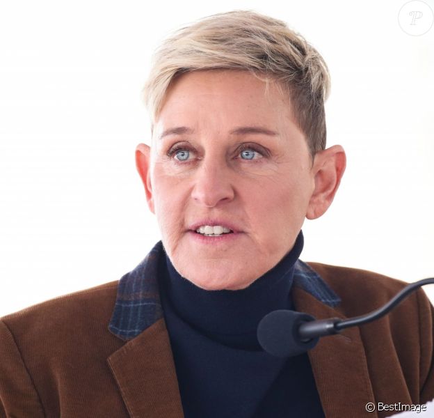 Ellen DeGeneres - La chanteuse Pink (Alecia Beth Moore) reçoit son étoile sur le Walk of Fame à Hollywood, Los Angeles, le 5 février 2019. Elle a reçu la 2656ème étoile dans la catégorie "Recording".