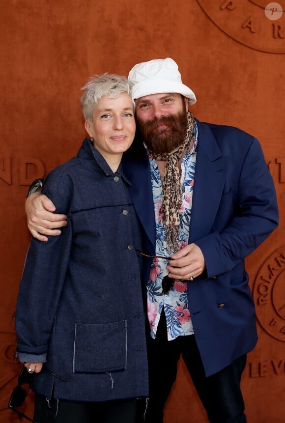 Jeanne Added et Thomas de Pourquery au Village de Roland-Garros à Paris, le 29 mai 2019 © Jacovides-Moreau/Bestimage