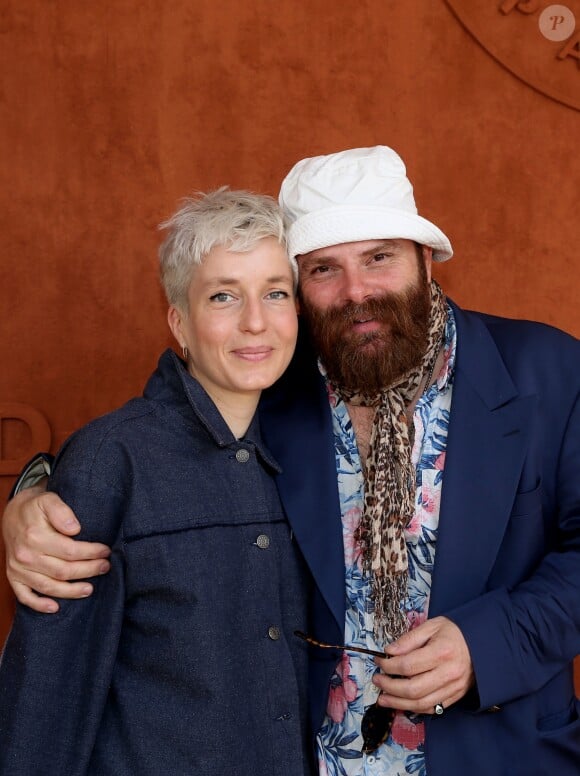 Jeanne Added et Thomas de Pourquery au Village de Roland-Garros à Paris, le 29 mai 2019 © Jacovides-Moreau/Bestimage