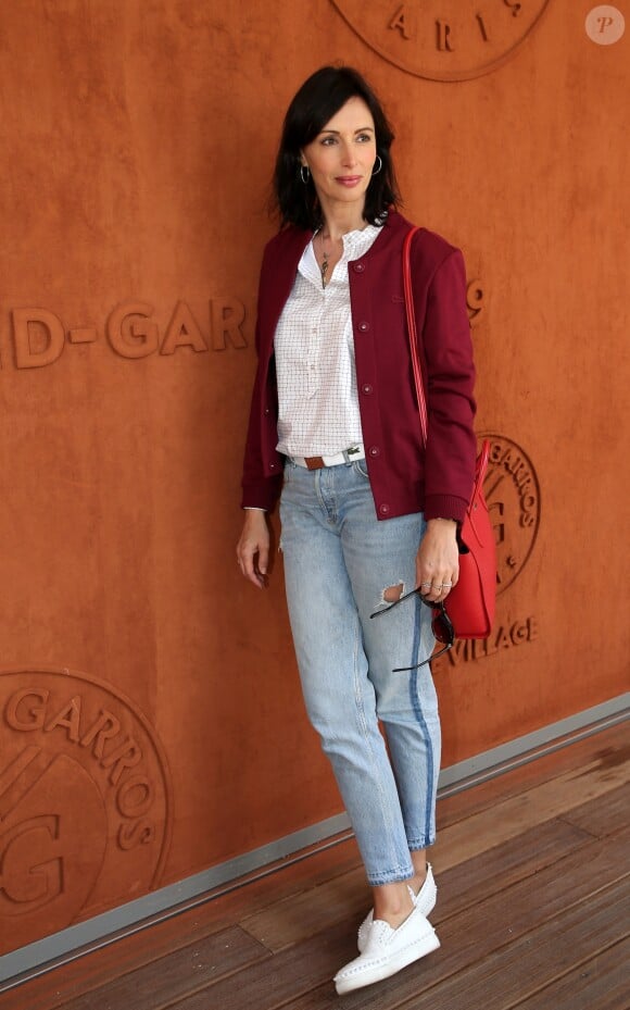 Géraldine Maillet au Village de Roland-Garros à Paris, le 29 mai 2019 © Jacovides-Moreau/Bestimage
