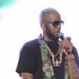 Le rappeur R. Kelly (Robert Sylvester Kelly) en concert à Miami.