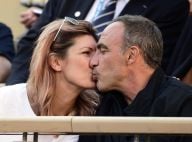 Nikos Aliagas et Tina Grigoriou amoureux : baisers et complicité en tribunes