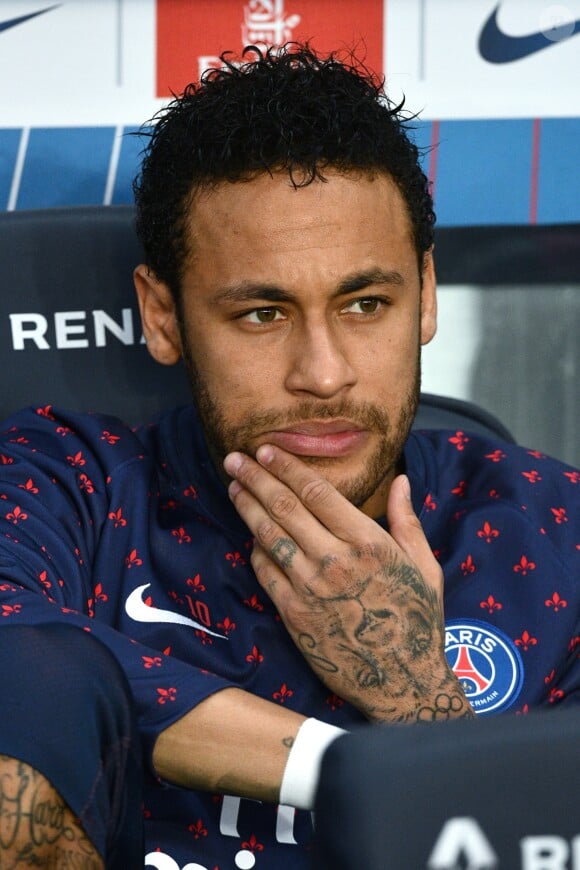 Neymar Jr lors du match de Ligue 1 "PSG - ASM (3-1)" au Parc des Princes à Paris. © Giancarlo Gorassini/Bestimage