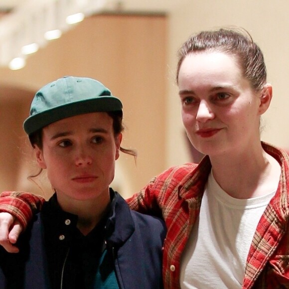 Exclusif - Ellen Page et sa femme Emma Portner sont allées au Bottega Veneta à Beverly Hills, le 28 novembre 2018