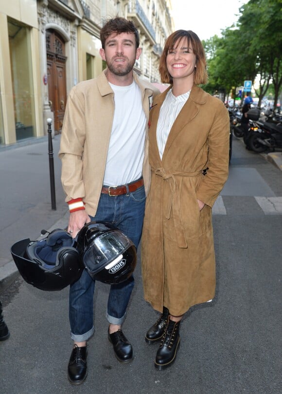 Fauve Hautot et son compagnon Jules Renault à la premiére du spectacle "Bionic Showgirl" avec Viktoria Modesta au Crazy Horse à Paris le 3 juin 2019. © Veeren/Bestimage