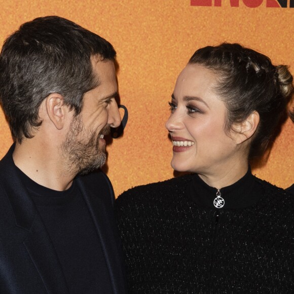 Guillaume Canet et sa compagne Marion Cotillard - Avant-première du film "Nous finirons ensemble" au Gaumont Opéra à Paris le 29 avril 2019. © Pierre Perusseau/Bestimage