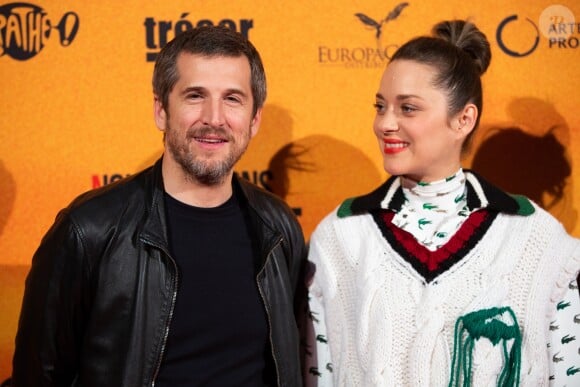 Marion Cotillard et son compagnon Guillaume Canet lors de l'avant-première du film "Nous finirons ensemble" au cinéma UGC Brouckère à Bruxelles, Belgique, le 23 avril 2019. © Alain Rolland/ImageBuzz/Bestimage