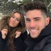 Luca Zidane pose avec sa compagne sur Instagram le 10 décembre 2017.