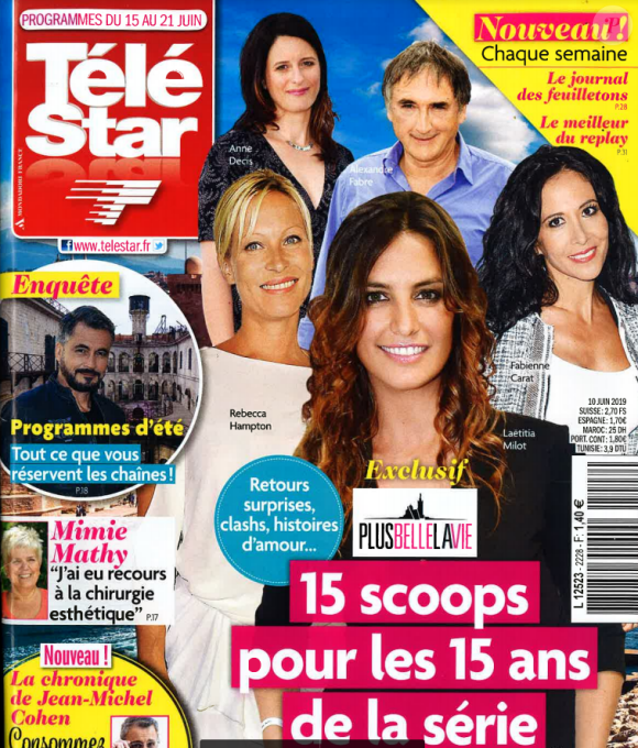Magazine "Télé Star", en kiosques lundi 10 juin 2019.