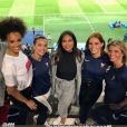 Les Miss au Stade de France le 7 juin 2019 pour soutenir les Bleues pendant la Coupe du monde de footbal féminine 2019.