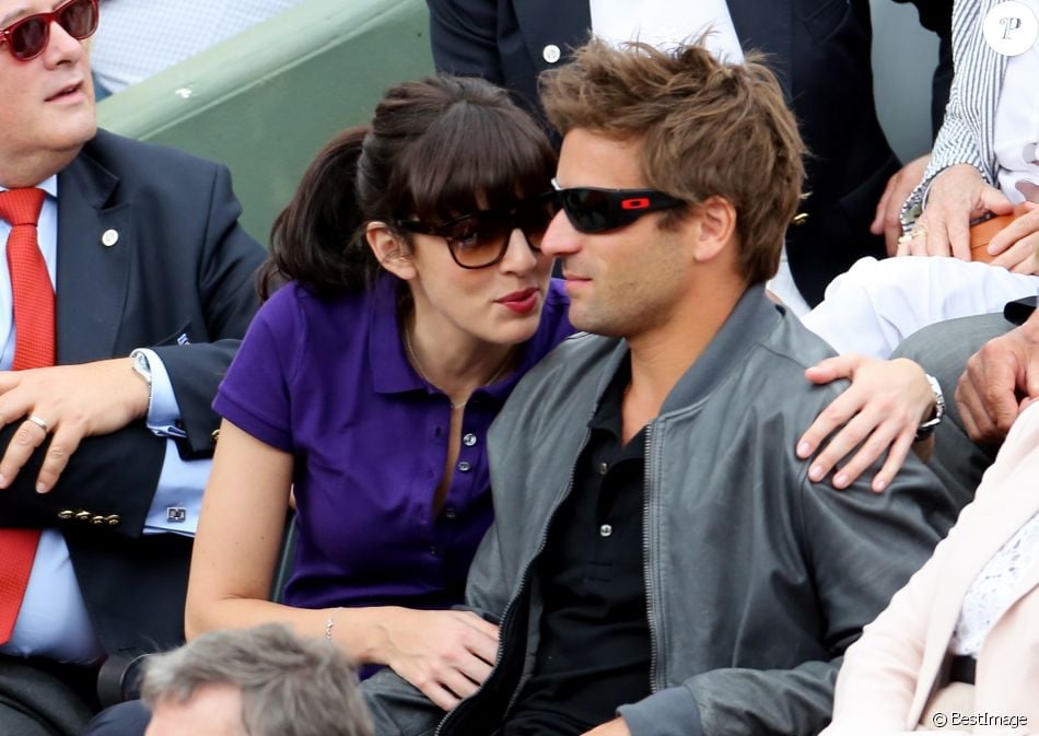 Nolwenn Leroy Et Son Compagnon Arnaud Clément Dans Les Tribunes Des ...