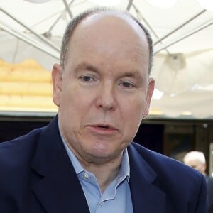 Le prince Albert II de Monaco - Le prince Albert II de Monaco au salon Monacology à Monaco le 13 juin 2019. e salon dédié aux enfants est destiné à les sensibiliser et les initier à l'écologie. © Jean-François Ottonello/Nice-Matin/Bestimage