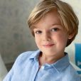 Portrait du prince Nicolas de Suède dévoilé le 15 juin 2019 pour son 4e anniversaire, réalisé par sa maman la princesse Madeleine. Instagram.