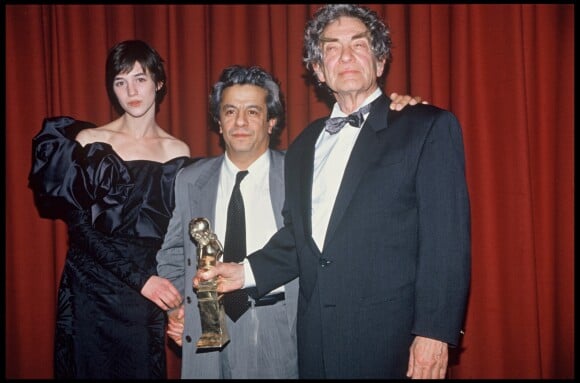 Charlotte Gainsbourg et Maurice Bénichou aux Molières le 18 avril 1994.