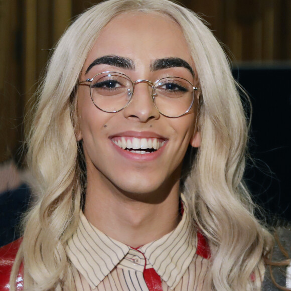 Exclusif - Bilal Hassani dévoile son album en exclusivité à ses fans à l'Hôtel de Ville de Paris, France, le 24 avril 2019. © Denis Guignebourg/Bestimage