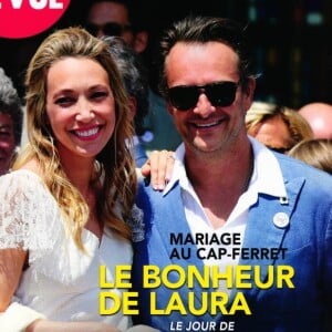 Laura Smet et Raphaël Lancrey-Javal en couverture du magazine "Point de vue", numéro du 19 juin 2019.