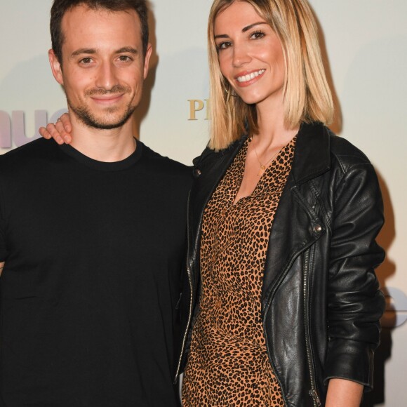 Hugo Clément et sa compagne Alexandra Rosenfeld (Miss France 2006) - Avant-première du film "Mon Inconnue" au cinéma UGC Normandie à Paris le 1er avril 2019. © Coadic Guirec/Bestimage