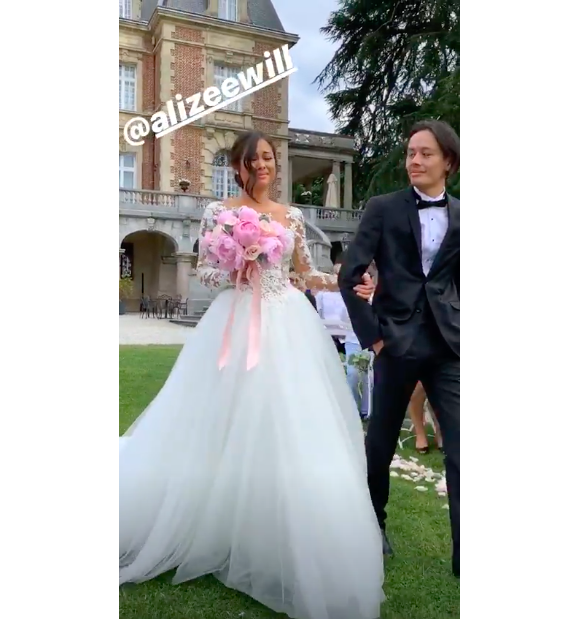 Maxime et Alizée de "Pékin Express", leur mariage inoubliable le 22 juin 2019.