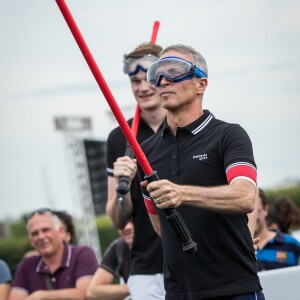 Samuel Etienne - Journée Paris 2024 sur la place de La Concorde à Paris le 23 juin 2019. La Concorde s'est transformée le temps d'une journée pour devenir un magnifique parc sportif urbain au coeur de Paris et inviter petits et grands, en famille, entre amis, à partager des moments inoubliables au contact des plus grands athlètes. © Cyril Moreau/Bestimage