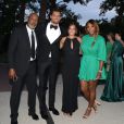 Exclusif - Jackson Richardson, Florent Manaudou et sa compagne Alizé Lim, Serena Williams - GGala de charité de l'académie de tennis Mouratoglou afin de récolter des fonds pour sa fondation "Champ'Seed" à Biot le 23 juin 2019. "Champ'Seed" est une fondation pour aider les jeunes talents du tennis, n'ayant pas les ressources appropriées, à atteindre le haut niveau international en leur permettant d'acquérir les compétences et l'encadrement nécesssaires à la révélation de leur potentiel. © Philippe Brylak /Bestimage