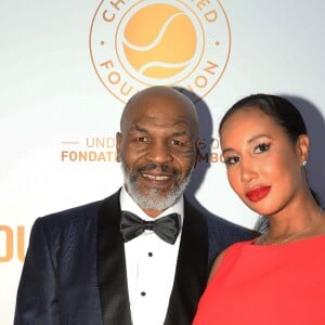 Exclusif - Mike Tyson avec sa femme Kiki (Lakiha Spicer) lors du gala de charité de l'Académie de tennis Mouratoglou afin de récolter des fonds pour la fondation "Champ'Seed" à Biot le 23 juin 2019. © Philippe Brylak/Bestimage