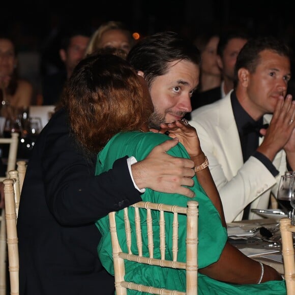 Exclusif - Serena Williams et son mari Alexis Ohanian lors du dîner du gala de charité de l'Académie de tennis Mouratoglou afin de récolter des fonds pour la fondation "Champ'Seed" à Biot le 23 juin 2019. © Philippe Brylak/Bestimage