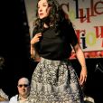 Exclusif - Isabelle Vitari lors de la soirée de clôture de saison du grand show de l'humour "Absolutely Hilarious" au Palace à Paris, France, le 24 juin 2019. Une show placé sous le signe du Rire, mais aussi, pour la première fois, de la Chanson, avec la participation du groupe de jazz, les Out of Water. © Philippe Baldini/Bestimage