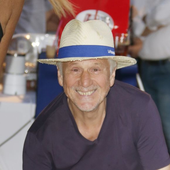 Gérard Lenorman - 7ème édition du Trophée de la Pétanque Gastronomique au Paris Yacht Marina à Paris le 27 juin 2019. © Christophe Aubert via Bestimage