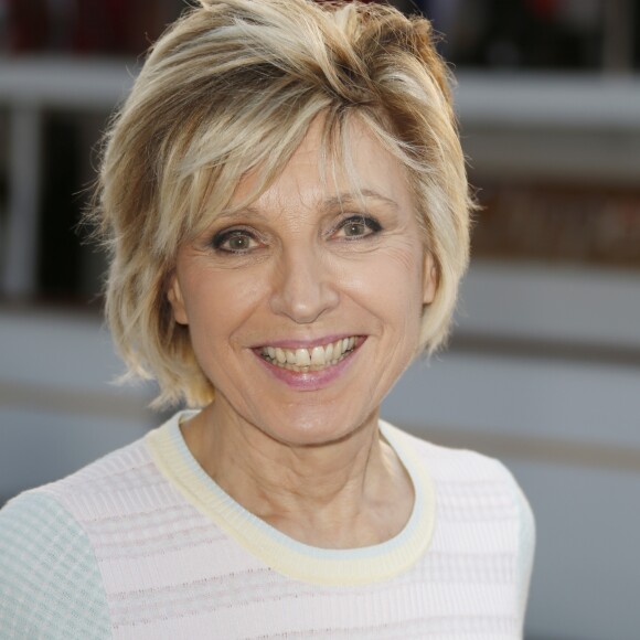 Evelyne Dhéliat - 7ème édition du Trophée de la Pétanque Gastronomique au Paris Yacht Marina à Paris le 27 juin 2019. © Christophe Aubert via Bestimage