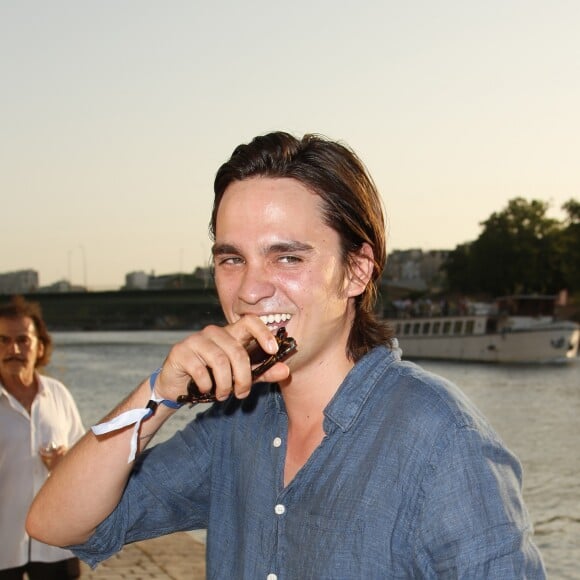 Alain-Fabien Delon - 7ème édition du Trophée de la Pétanque Gastronomique au Paris Yacht Marina à Paris le 27 juin 2019. © Christophe Aubert via Bestimage