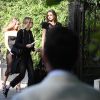 Cara Delevingne et sa compagne Ashley Benson - Les célébrités arrivent à la réception du mariage de Zoe Kravitz et Karl Glusman dans la maison de Lenny Kravitz à Paris, France, le 29 juin 2019.