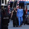 Chris Pine et sa compagne Annabelle Wallis - Les célébrités arrivent à la réception du mariage de Zoe Kravitz et Karl Glusman dans la maison de Lenny Kravitz à Paris, France, le 29 juin 2019.