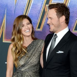 Chris Pratt et sa fiancée Katherine Schwarzenegger - Avant-première du film "Avengers: Endgame" à Los Angeles, le 22 avril 2019.