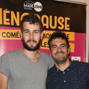 Exclusif - Silvio Lisbonne et Alex Goude - Photocall du spectacle "Ménopause" au Théâtre de la Madeleine à Paris. Le 29 juin 2019 © Coadic Guirec / Bestimage