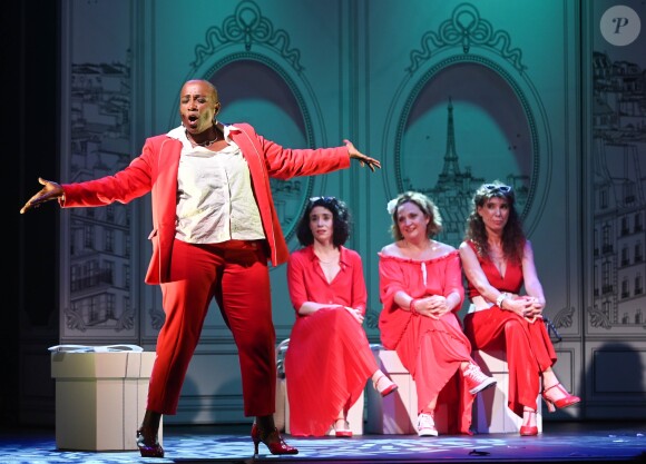 Exclusif - Christine Khandjian, Dominique Magloire, Marion Posta et Marianne Viguès - Filage du spectacle "Ménopause" au Théâtre de la Madeleine à Paris. Le 29 juin 2019 © Coadic Guirec / Bestimage