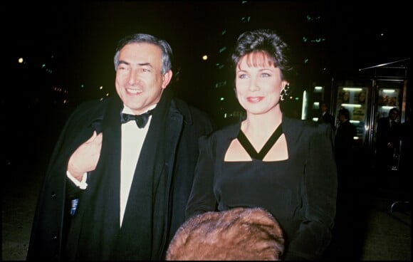 Archives- DSK et Anne Sinclair en 1991.