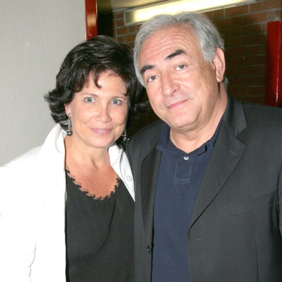 Exclusif- Anne Sinclair et DSK à Bercy, à Paris, en 2007.