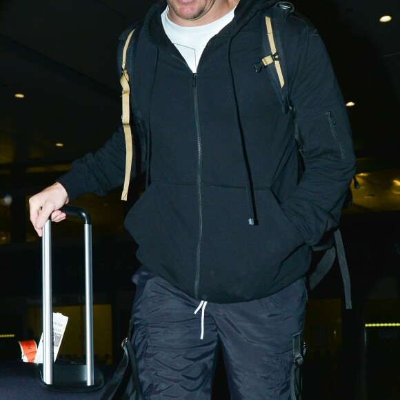 Exclusif - Channing Tatum a l'aéroport de LAX à Los Angeles le 18 mars 2019.
