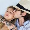 Gabriel-Kane Day-Lewis écrit un message d'amour à Heather Sage pour son anniversaire. Instagram le 1er juillet 2019.