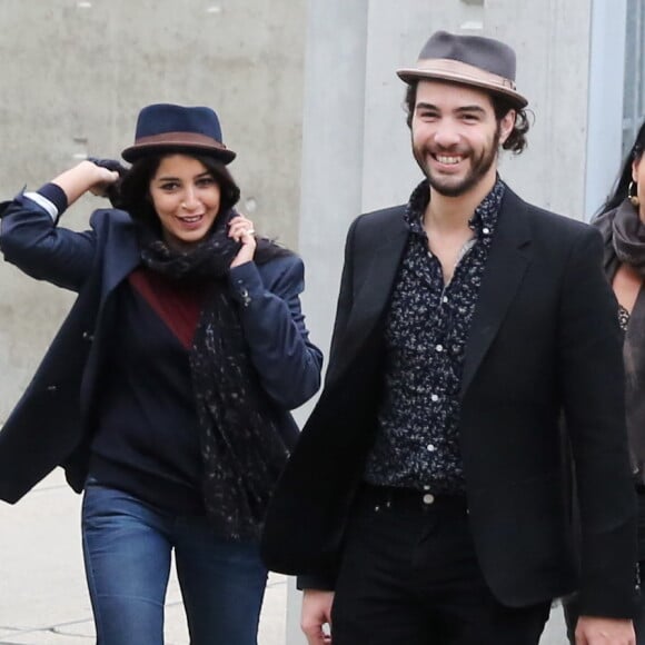 Leila Bekhti et Tahar Rahim à Lyon, le 19 octobre 2013, dans le cadre du Festival Lumiere.