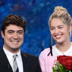 Riccardo Scamarcio, Marie-Ange Casta - Emission "Che Tempo Che Fa" à Milan en Italie le 7 avril 2019.